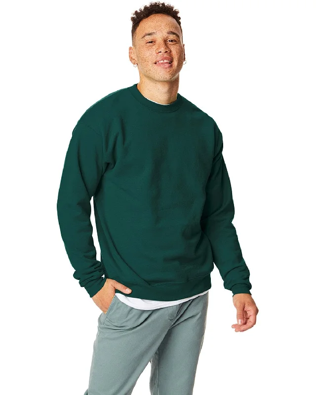 Customer Appreciation Sale Hanes 50/50 Crewneck Sweatshirt | Deep Forest