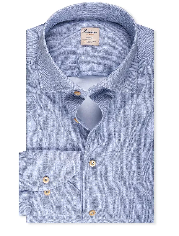 Now or Never Slimline Jersey Shirt Blue