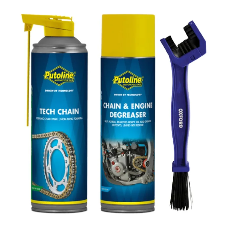 Special Price Putoline Tech Chain Care Bundle