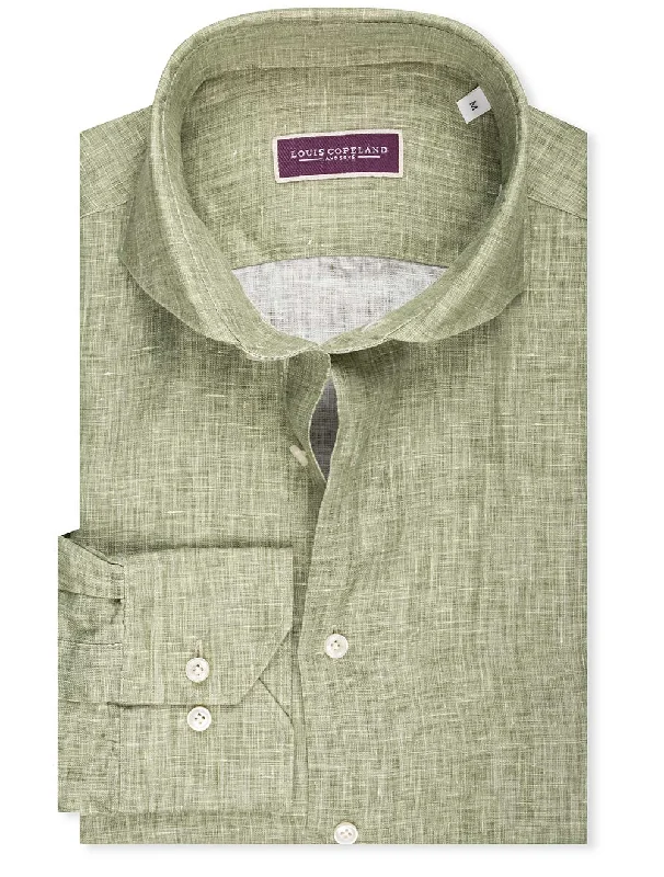 Bargain Bin Beach Boys Linen Shirt Green