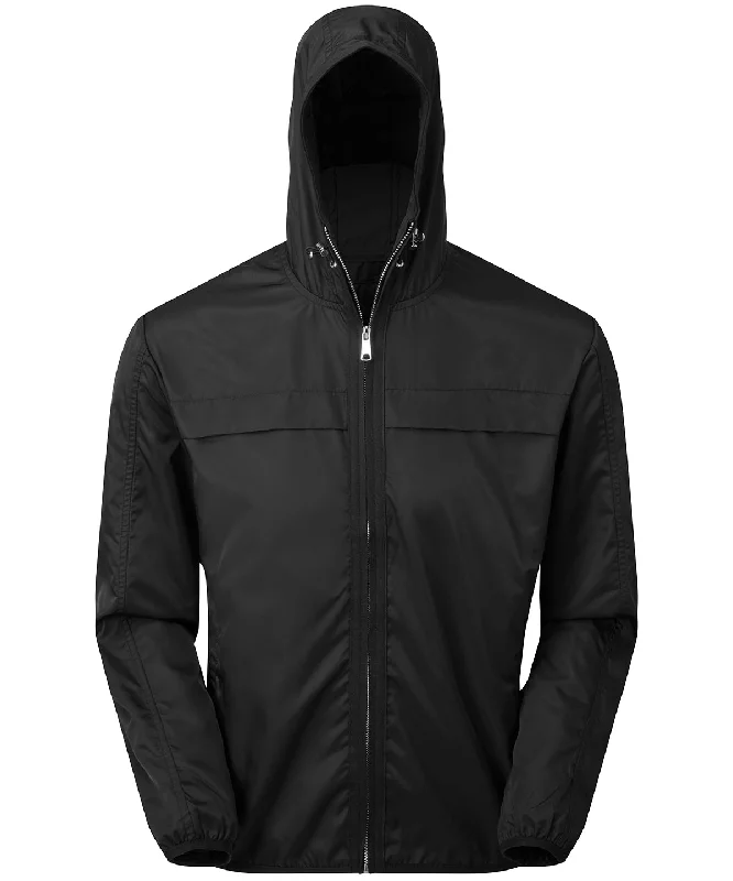 Super Bargain Mens lightweight shell jacket | Black