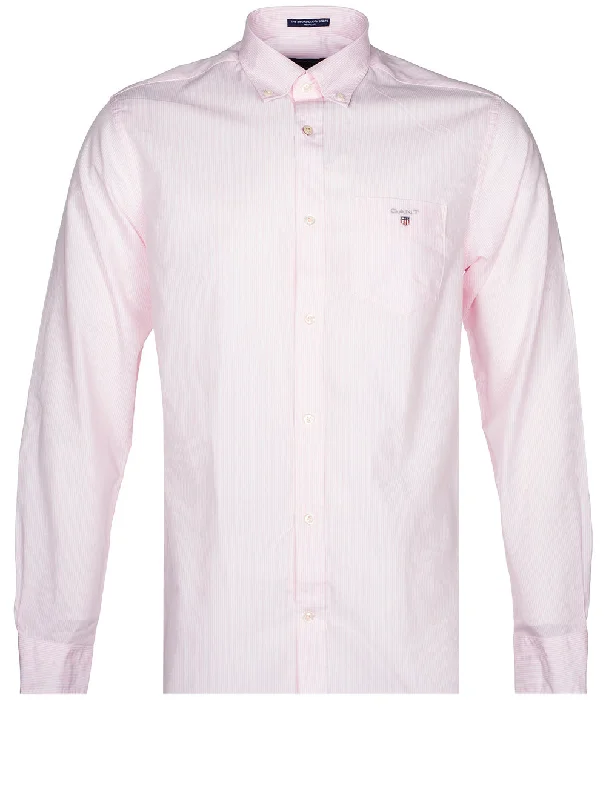 Buy Now Regular Fit Broadcloth Banker Buttondown California Pink