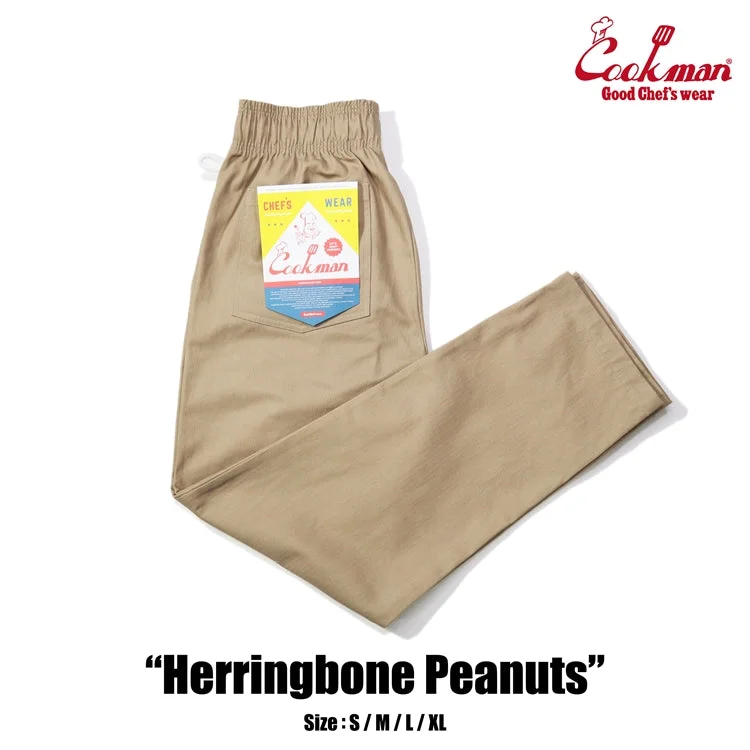 Price Buster Cookman Chef Pants - Herringbone : Peanuts