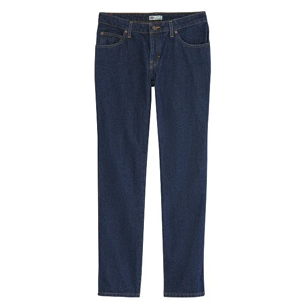 Weekend Offers You Can't Ignore Dickies Women's Regular Fit Straight Leg 5-Pocket Jeans (FD93)
