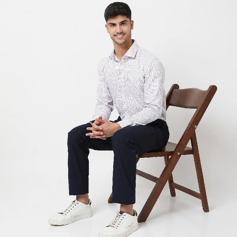 Don’t Miss Out Slim Fit Checkered Shirt