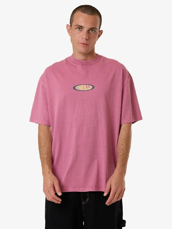 While Supplies Last Bueno Box Fit Oversize Tee - Heather Rose