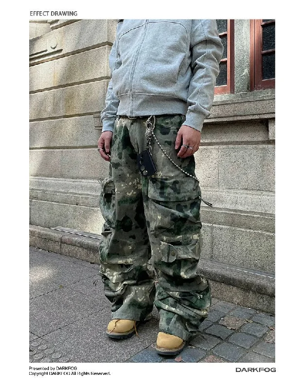 Weekend Deals You Can't Resist Painted Camouflage Cargo Pants