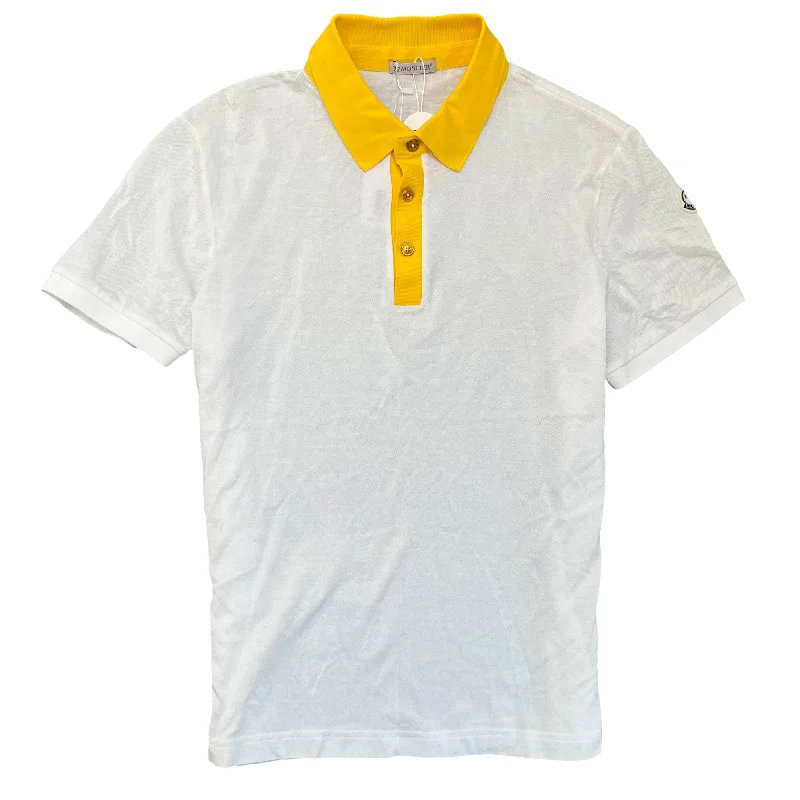 While Supplies Last Men's Maglia Polo Shirt White Size M