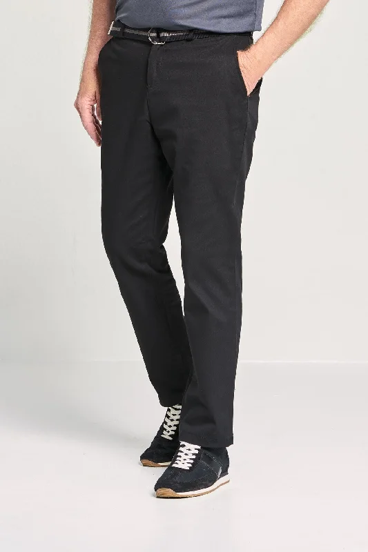 Overstock Men's Work Chino - Black