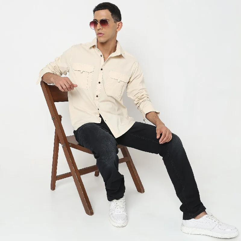 One-Day Only Regular Fit Solid Shirt