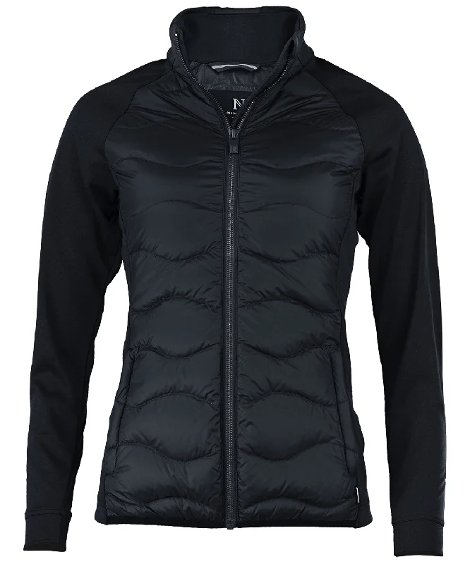 Discount Days Womens Stillwater  premium hybrid down jacket | Black