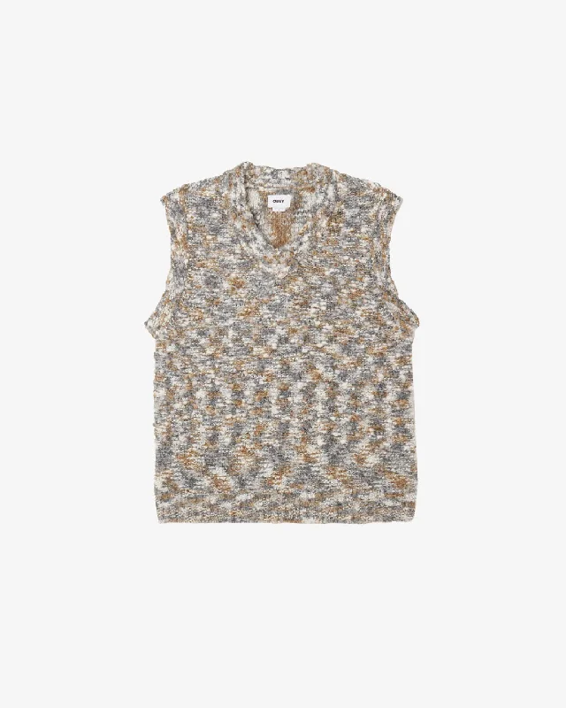 Sale Event Reuben Sweater Vest - Grey Multi