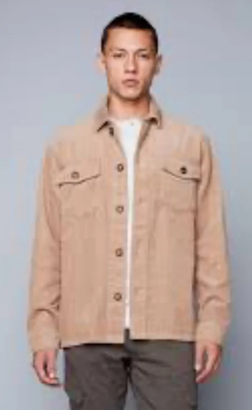Great Deals HEDGE L/S CORDUROY OVERSHIRT