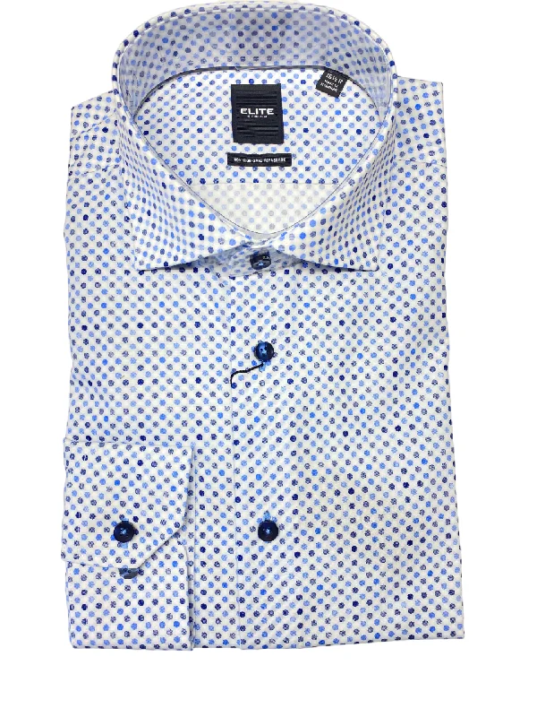 Amazing Value Serica Elite Tapered Dress Shirt 100% Cotton E-2462000