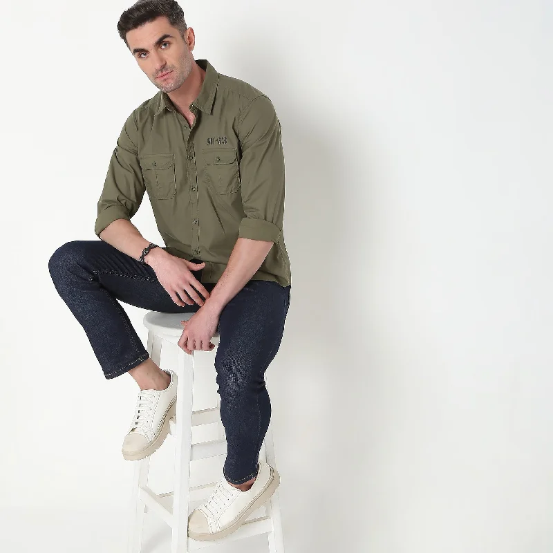 Weekend Bargains to Love Modern Explorer™ SU63 - 100% Cotton Super Soft Pre-Washed Original - Slim Fit Solid Shirt