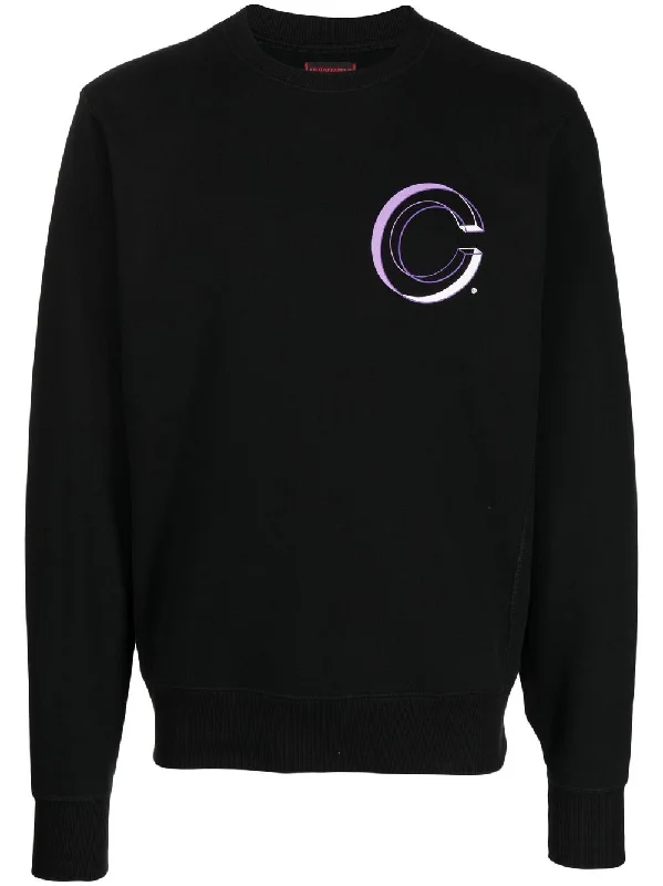 Weekend Savings Extravaganza Globe Logo-Print Sweatshirt