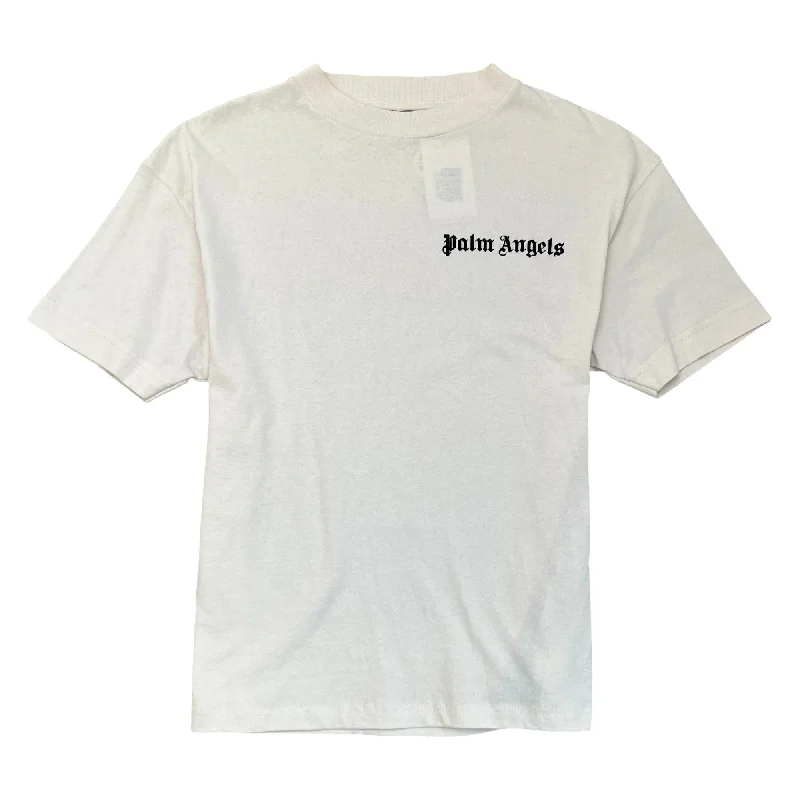 Limited Offer Men's Logo T-Shirt Cream Size S