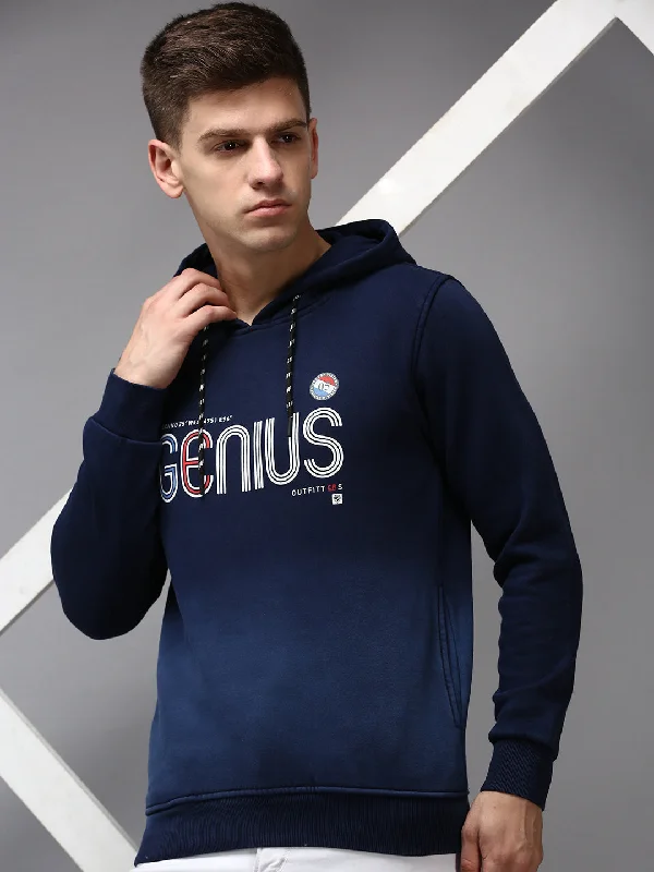 Your Weekend, Your Savings Men Blue Solid Sweatshirt