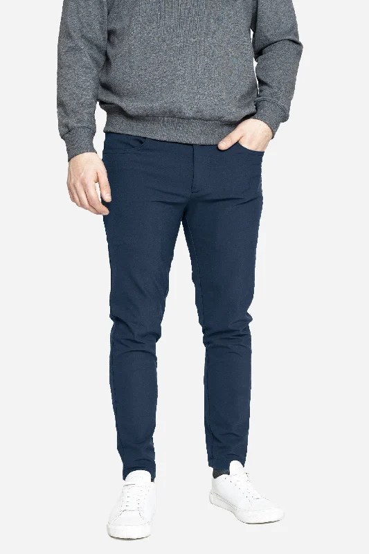 Weekend Bargains Galore Super Stretch Performance Pants 5 Pocket Navy