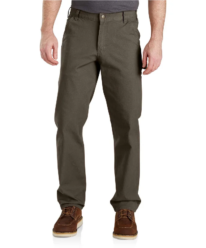 Weekend Savings Sensation Carhartt Men’s Rugged Flex Relaxed Fit Duck Dungaree - Tarmac