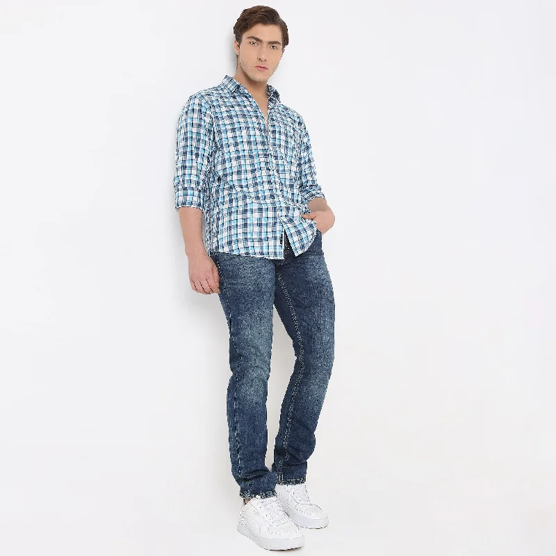 Early Bird Regular Fit Checkered Shirt