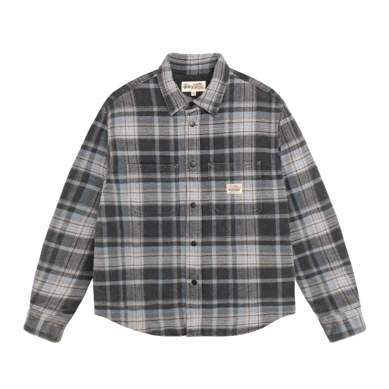 Weekend Deal Heavy Washed Plaid Shirt