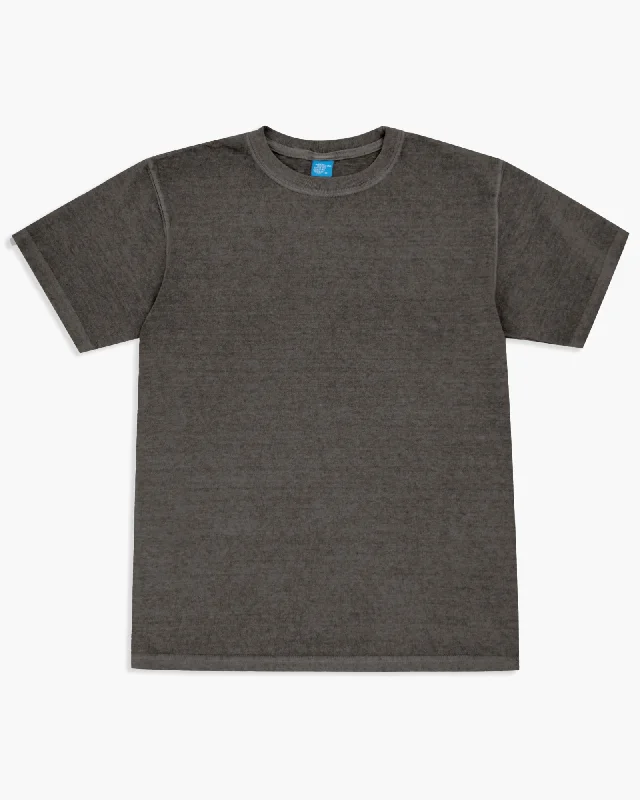 Hot Deal Good On S/S Crew Tee - Pigment Dyed Grey