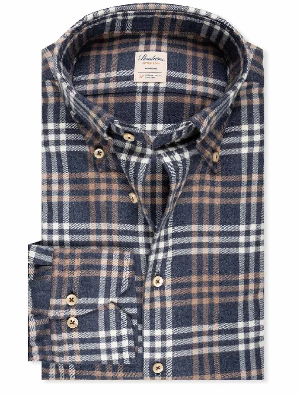 Massive Deals Fitted Check Shirt Grey