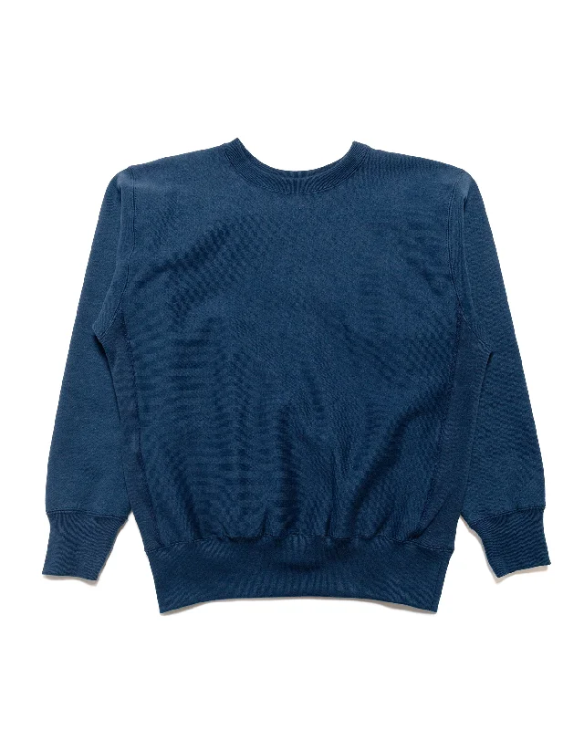 Weekend Deals That Sizzle The Real McCoy's MC20114 Heavyweight Crewneck Sweatshirt Navy