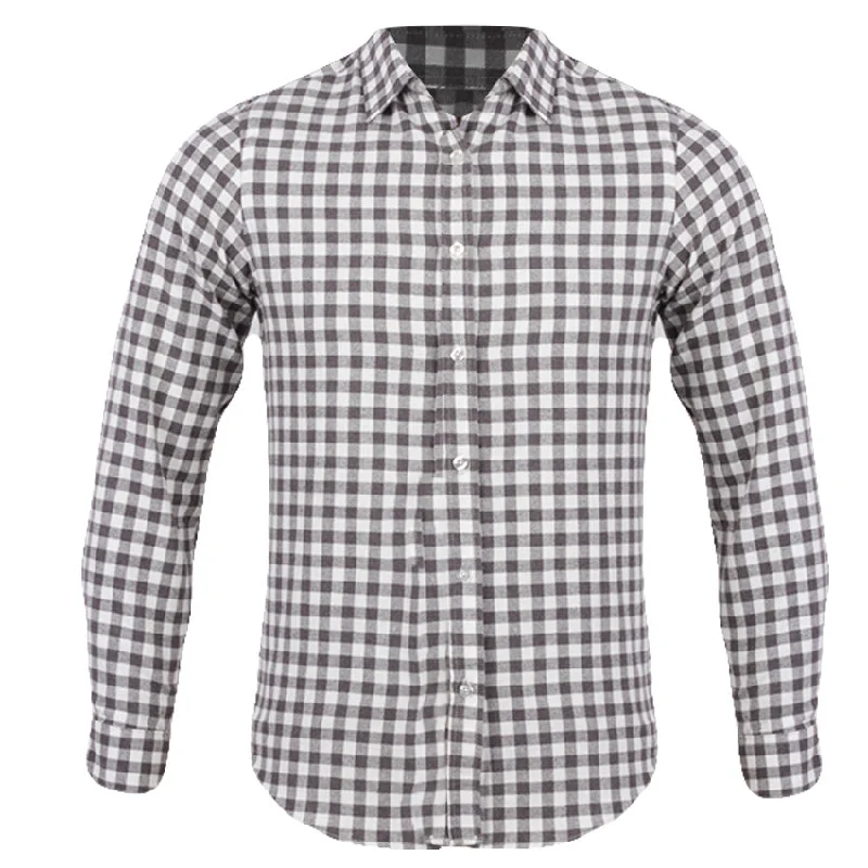 Weekend Discounts to Love REDTAG White Plaid Shirt