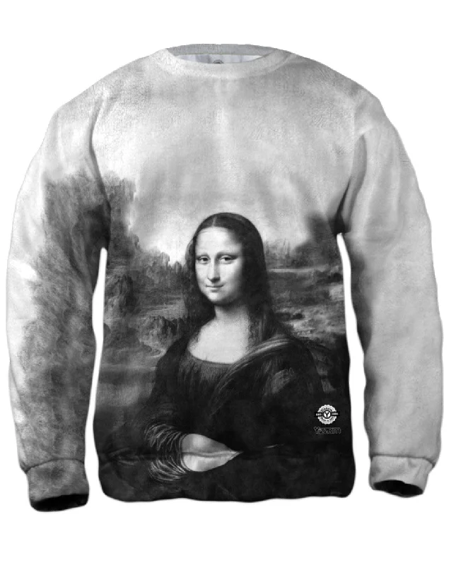Major Savings Pop Art - "Da Vinci Mona Lisa Black White" (1517)