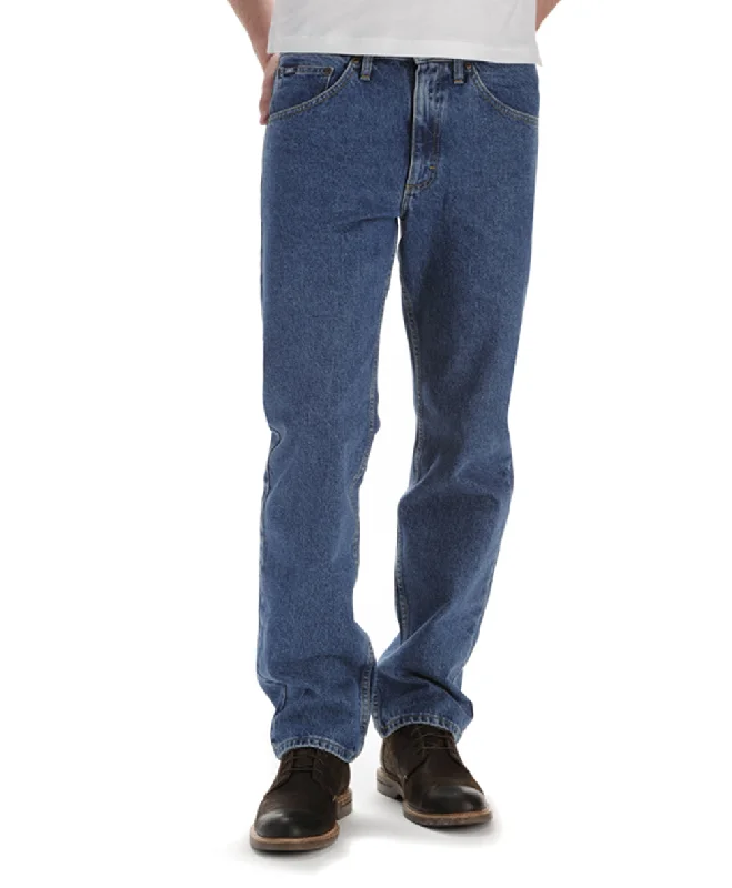 Great Deals Lee Men's Regular Fit Straight Leg Jeans - Pepper Stonewash