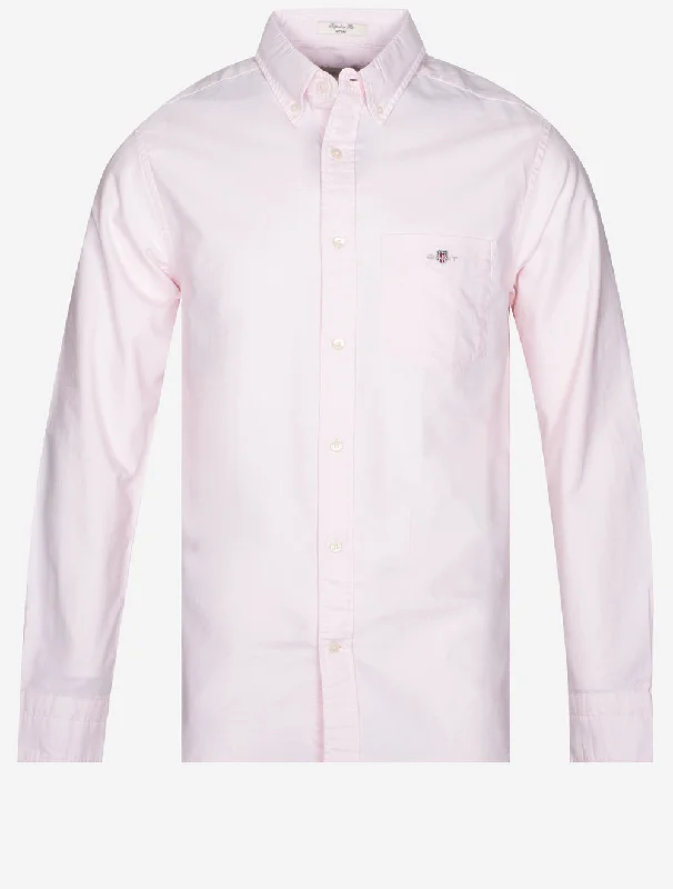 Discount Deals Regular Oxford Shirt Light Pink