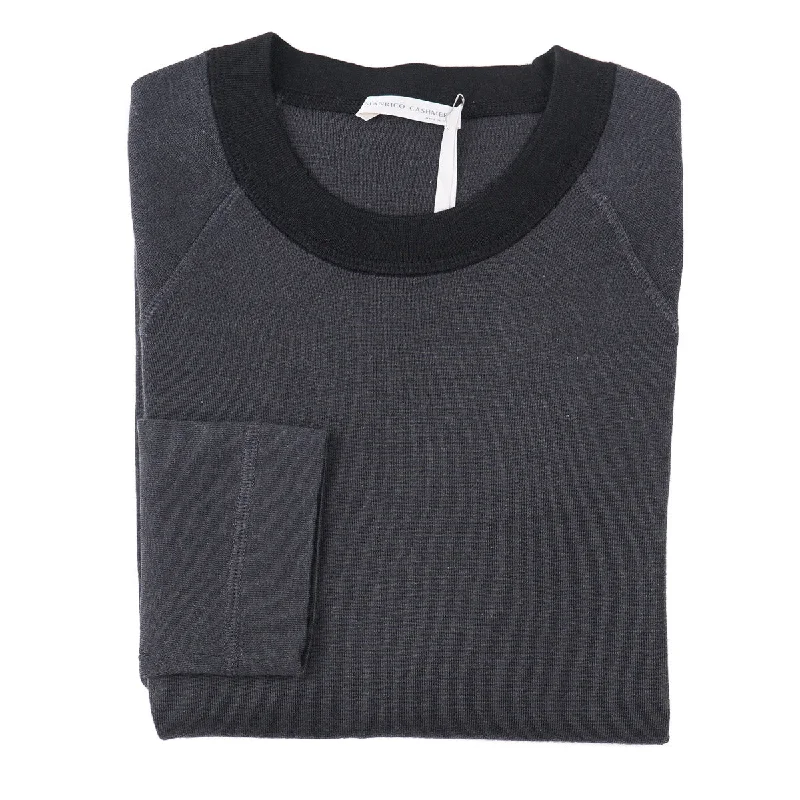 Markdown Sale Manrico Knit Cashmere and Silk Sweater