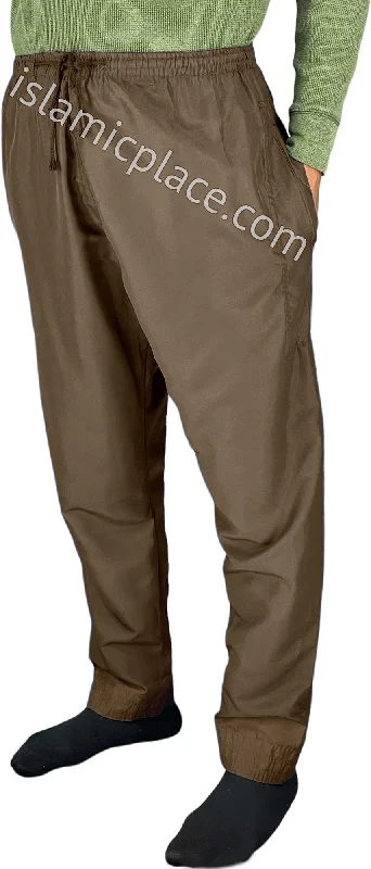 Great Bargains Mocha - Plain Men Pants