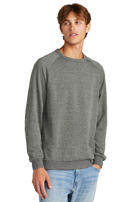 Anniversary Sale District Mens Perfect Tri Fleece Crewneck Sweatshirt - Heather Charcoal Grey