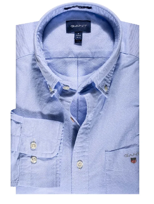 Exclusive Savings Regular Fit Oxford Shirt Capri Blue