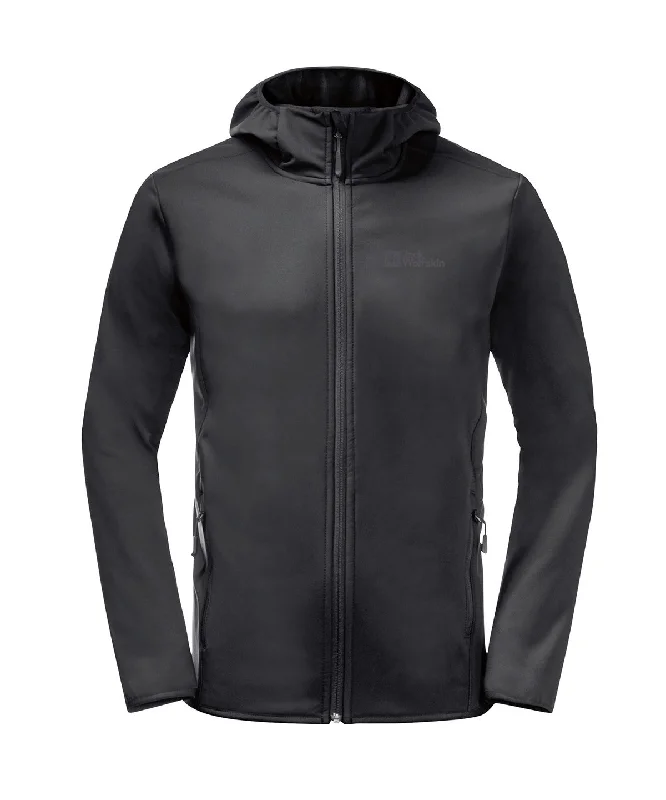 Online Only Hooded softshell jacket (NL) | Black