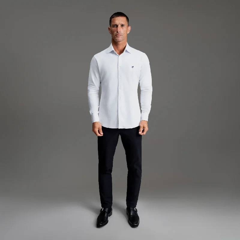 Unwind with Weekend Discounts Stretch Oxford Spread Shirt