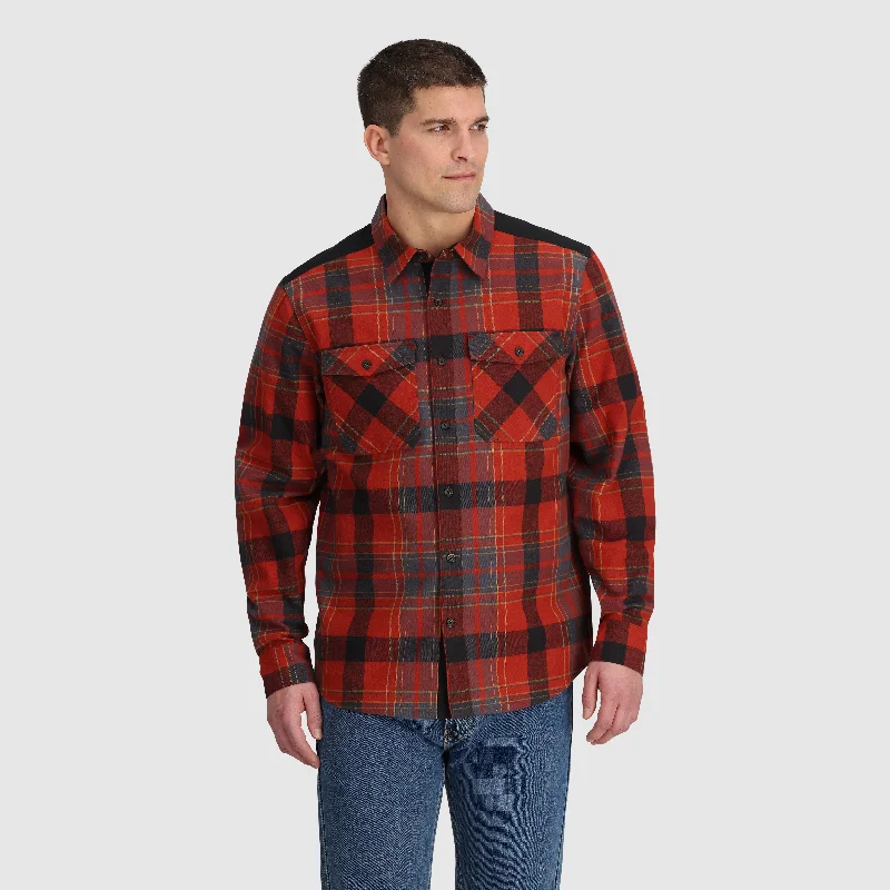 Big Savings Men's Wallingford Flannel Shirt Jacket