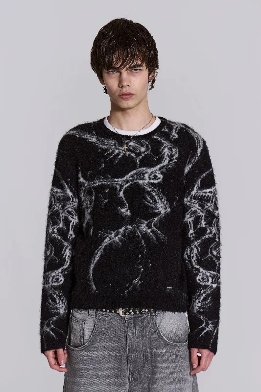 Can't Be Beat Lazy Willy Brushed Knit Jumper