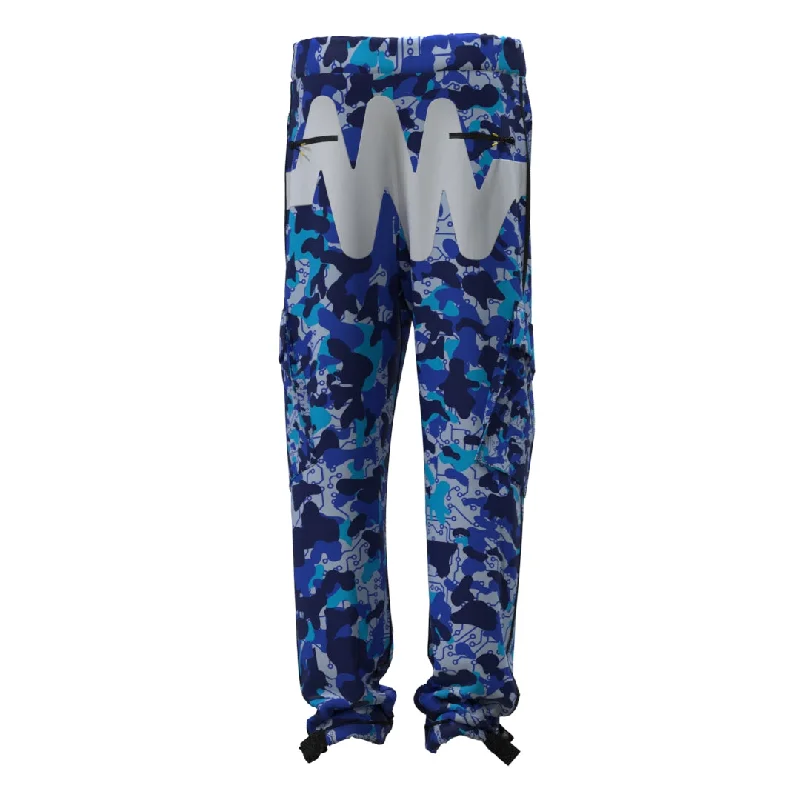 Act Now Blue Demon Cargo Pants Woman