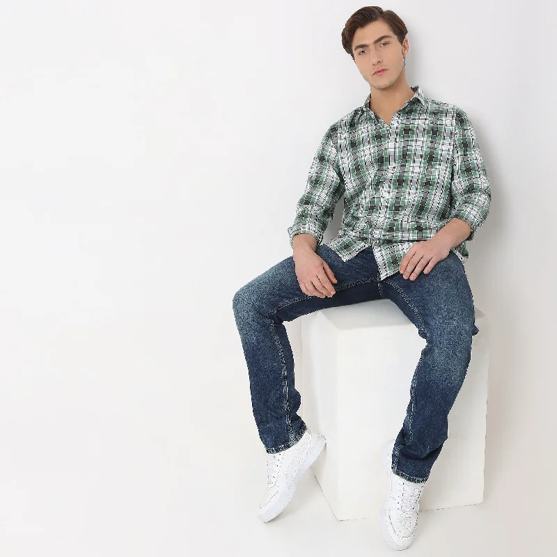 Can't Resist Regular Fit Checkered Shirt
