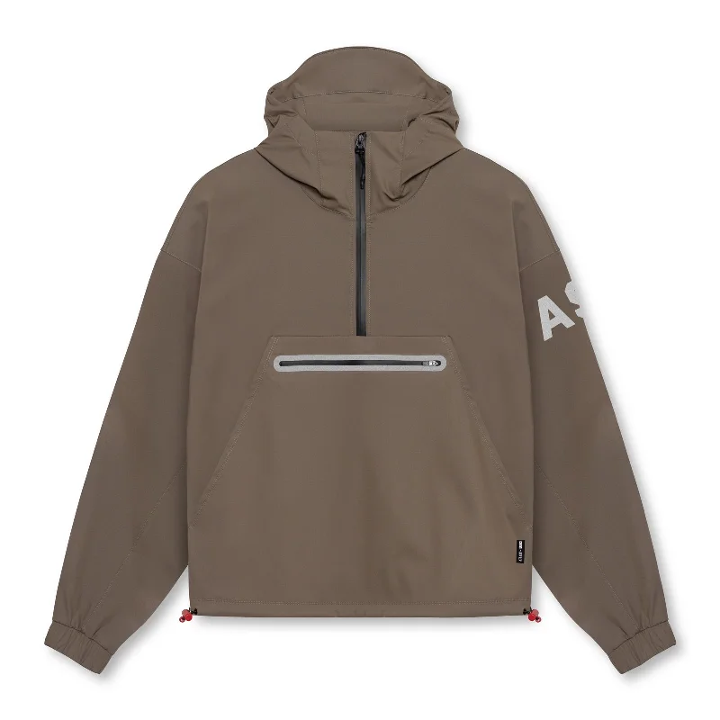 Final Clearance 0717. Weather-Ready Anorak Jacket  - Deep Taupe