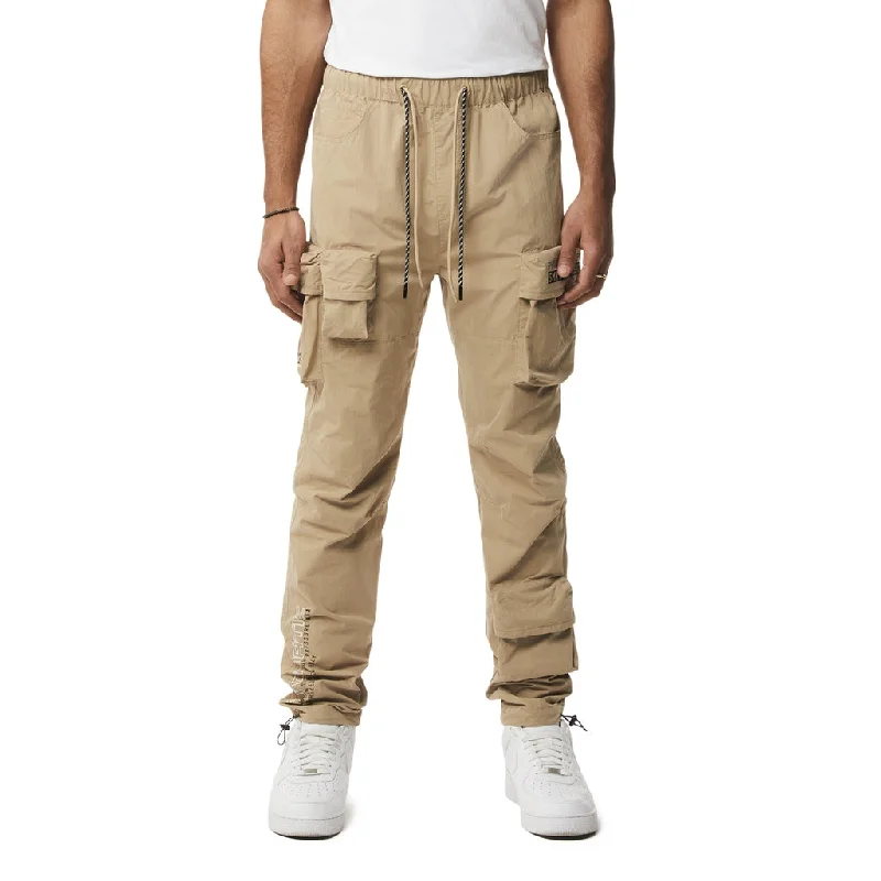 Final Markdown Utility Windbreaker Cargo Pants - Khaki