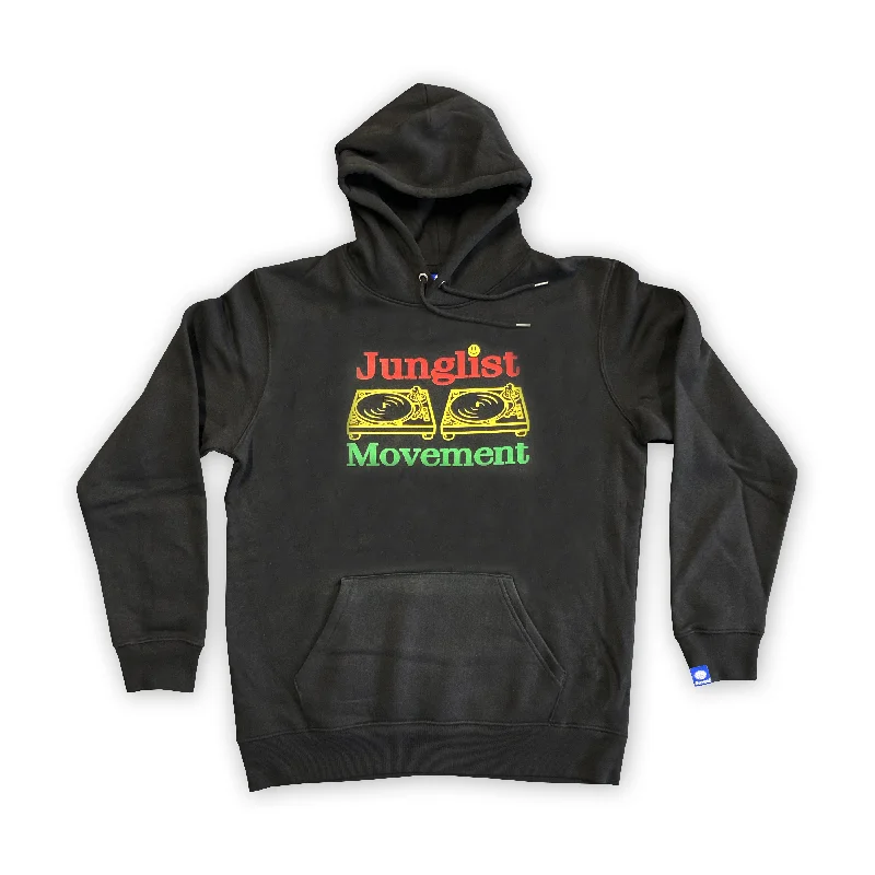 Blowout Deals Jah-list Heavyweight Hoodie (Black)