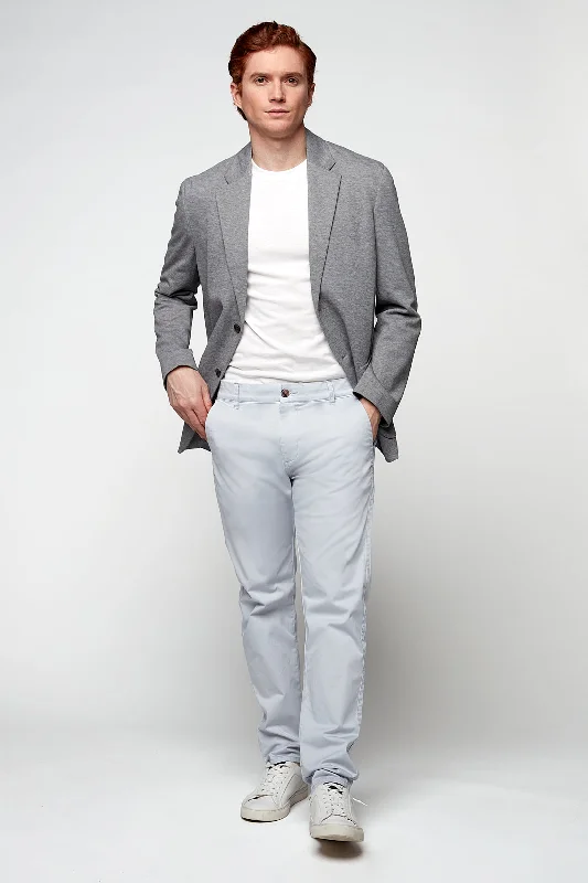 Super Deal MARLEY - Slim Fit Chinos - Frost Blue