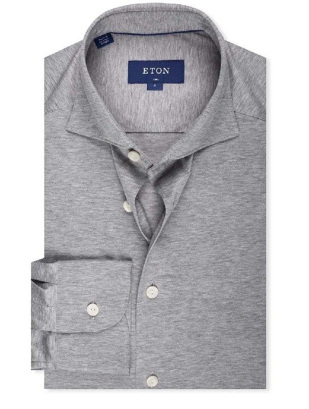 Big Savings Slim Fit Jersey Shirt Grey