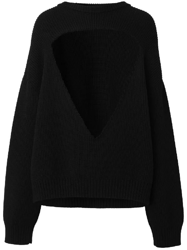 Deal Dash Cut-Out Wool Jumper