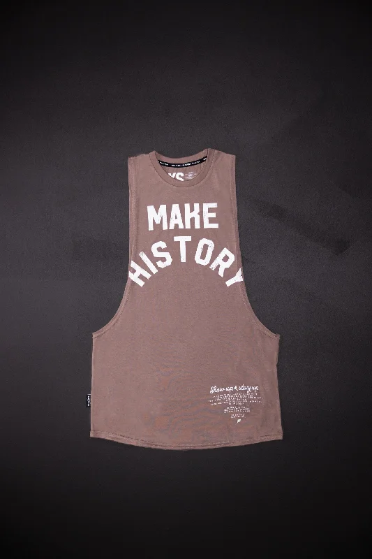 Markdown Sale MAKE HISTORY BRO TANK - EARTH